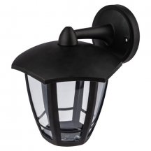 Настенный фонарь уличный  ДБУ 07-8-006 3000К «Дели 3» черный