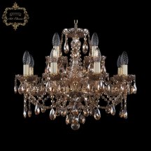 Подвесная люстра ArtClassic 11.21 11.21.8+4.200.Gd.Sp.M721