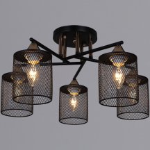 Люстра для натяжных потолков Reluce  91360-0.3-05 BK+FG