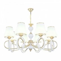 Подвесная люстра Florentia-2387 302387/8 Wh/Gd