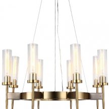 Люстра для натяжных потолков DeLight Collection Alouette KM0936P-8 brass