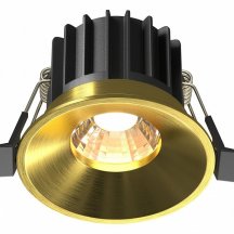 Точечный светильник Maytoni Round DL058-12W3K-BS