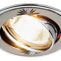 Точечный светильник для спальни Ambrella light  104A CF GU/CH