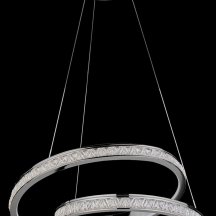 Подвесная люстра Aida LE7707/600Z Black Chrome