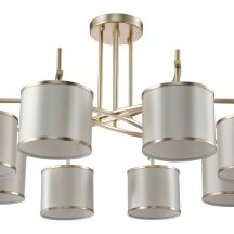 Потолочная люстра Crystal Lux Sergio PL8 Gold