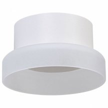 Светильник потолочный Feron HL460 Barrel OPAL 12W, 230V, GX53, белый