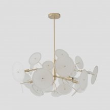 Потолочная люстра Crystal Lux Dandelion DANDELION SP10 GOLD