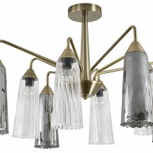 Люстра для гостиной Indigo Campana 13028/8R Brass