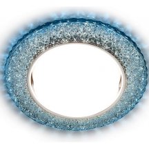 Точечный светильник в спальню Ambrella light  g298 CL/CLD