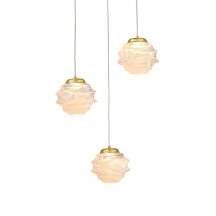 Подвесной светильник MD25030003 MD25030003-3A gold/clear