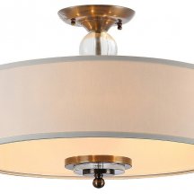 Потолочный светильник NEWPORT 31309/PL black brass