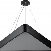 Подвесной светодиодный светильник Geometria ЭРА Delta SPO-152-B-40K-048 48Вт 4000К черный Б0050577