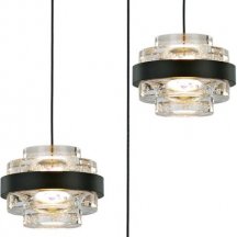 Подвесной светильник DeLight Collection Indiana MD22030002-3A black/clear