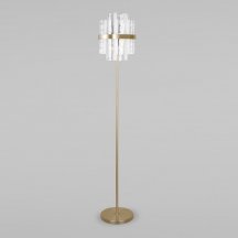 Витражный торшер Bogate`s Hollis 01111/4 никель