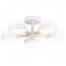 Люстра в спальню Ambrella light  FL4825/5 WH