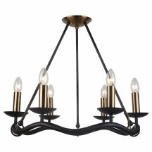 Элитная подвесная люстра Lussole Roosevelt GRLSP-0212