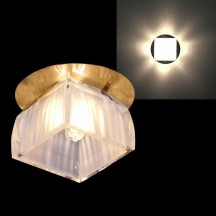 Точечный светильник Sneha 7288/H G9 GD+WT