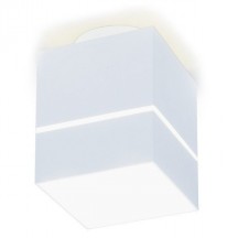 Накладной светильник Ambrella light TN257 TN257 WH/S белый/песок LED 4200K 7W 80*80*100