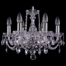 Подвесная люстра Bohemia Ivele Crystal 1402/6/141/Ni