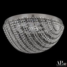 Потолочная люстра APL LED Sicilia SH501.2.50.R.LED-DIM.Ni.Clear.731