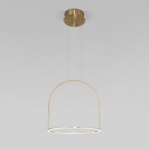 Подвесной светодиодный светильник Eurosvet Over 90322/1 латунь