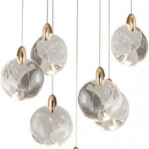 Подвесной светильник OD2440 OD2440-7 gold/clear