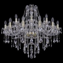Элитная люстра Bohemia Ivele Crystal 1415 1415/12+6/300/G