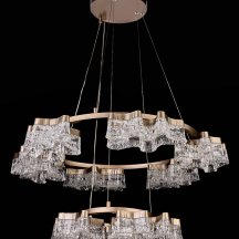 Люстра для натяжного потолка LEON Recif LE7724/850-2K Grey