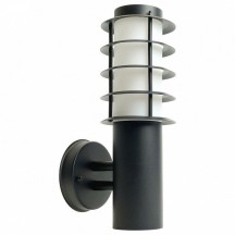 Светильник садово-парковый Feron DH046-B, Техно на стену, 18W E27 230V, черный 51526