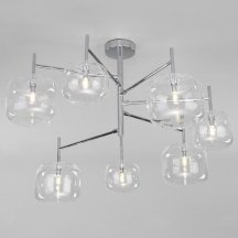 Люстра для кухни Eurosvet Jar 70128/7 хром