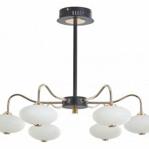 Потолочная люстра Arte Milano Neapol-73908 273908/6 BK/GD