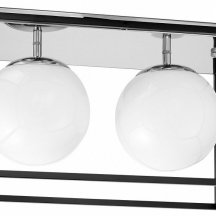 Потолочная люстра Lumina Deco Maldini LDC 8060-2 CHR+BK