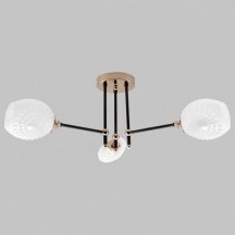 Потолочная люстра IMEX MD.4144-3-S-BK+FGD