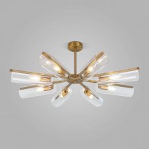 Потолочная люстра Eurosvet Trompeta 70144/8 латунь