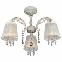 Потолочная люстра Omnilux OML-30007-03 с тканевым плафоном