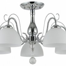 Люстра для натяжного потолка Escada Essay 1149/5P Chrome
