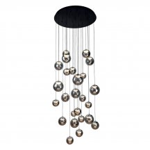 Подвесной светильник  ML.2338.25 BK-CR