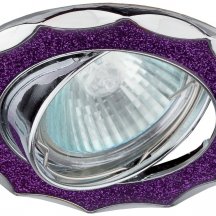 Встраиваемый светильник ЭРА Декор DK17 CH/SH PU