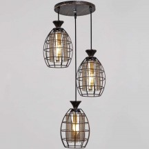 Потолочный светильник Reluce 03525-0.9-03 BK+GD