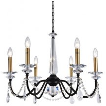 Подвесная люстра Newport АНАСТАСИЯ 3976/C black+brass