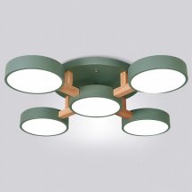 Люстра зелёного цвета ImperiumLoft Joist Gray JOIST01