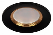 Встраиваемый светильник Эра KL107 BK/GD Б0061097