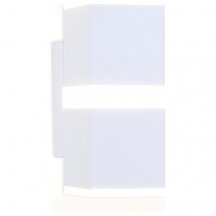Российское бра Ambrella light Wall 2 FW189 SWH белый песок LED 4200K 12W 140*60*80