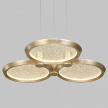 Подвесной светильник Eurosvet Crespella 90034/3 золото