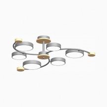 Потолочная люстра LED4U L3207-840 GR