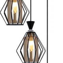 Подвесная люстра Reluce 00305-0.9-03 BK+WH