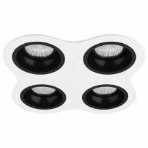Итальянский точечный светильник Lightstar Domino D64607070707