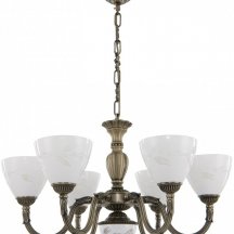 Подвесная люстра AM343837 347837/6 AB Подвесная люстра AM343837 347837/6 AB