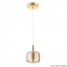 Подвесной светильник Crystal Lux Box SP1 Gold/Amber