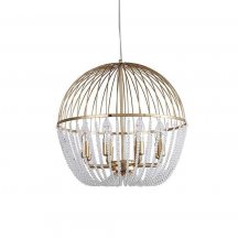 Люстра NEWPORT 1718/C bronze